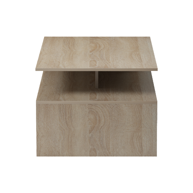 Τραπέζι σαλονιού Coffa pakoworld sonoma 90x60x45εκ