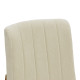 Σκαμπό μπαρ Dalby pakoworld καρυδί rubberwood και εκρού ύφασμα 50x45x102,5εκ