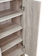 Παπουτσοθήκη Ντουλάπι Lemba pakoworld sonoma 80x33x120εκ